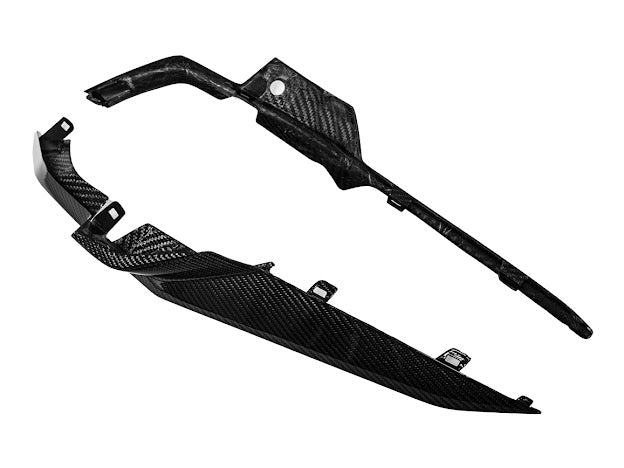 2020+ CHEVROLET CORVETTE C8 Z06 | CARBON FIBER FRONT BUMPER GRILLE INSERT PAIR